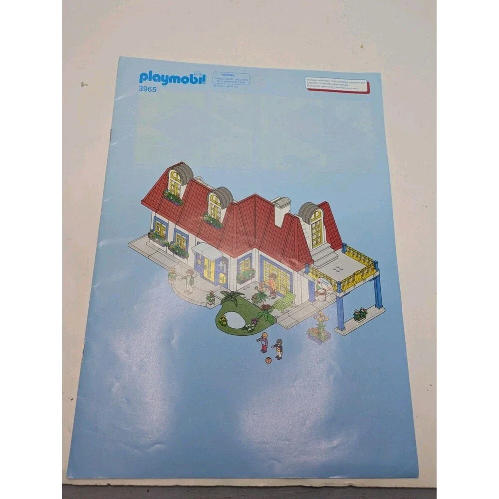 Playmobil Booklets Pamphlets Instructions Lot 3120 3938 3940 3909 3965 3080